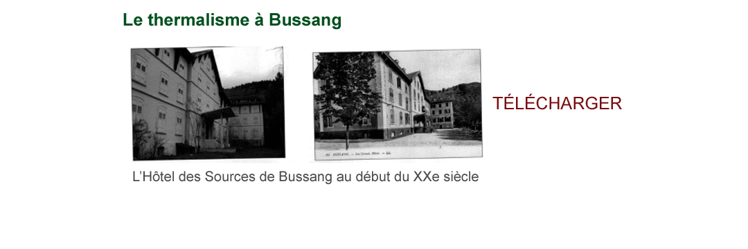 L’Hôtel des Sources de Bussang au début du XXe siècle